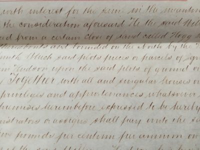 Rare Vellum Deed/Mortgage Hudsons of Sutton in Kildwick 1860 Stunning Wax Seal - Image 6