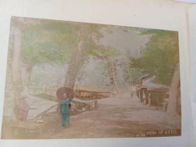 Album of 24 Photographs JAPAN c1900 Meiji Period Hand Coloured Nagasaki Kyoto Kobe Rare Street Scenes - Image 8