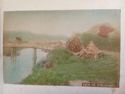 Album of 24 Photographs JAPAN c1900 Meiji Period Hand Coloured Nagasaki Kyoto Kobe Rare Street Scenes - Image 10