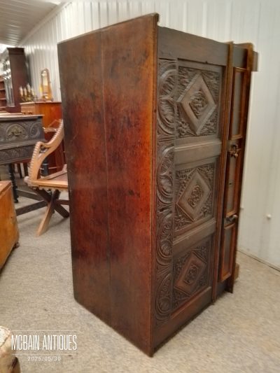 Good Antique Mule Chest Coffer - Image 2