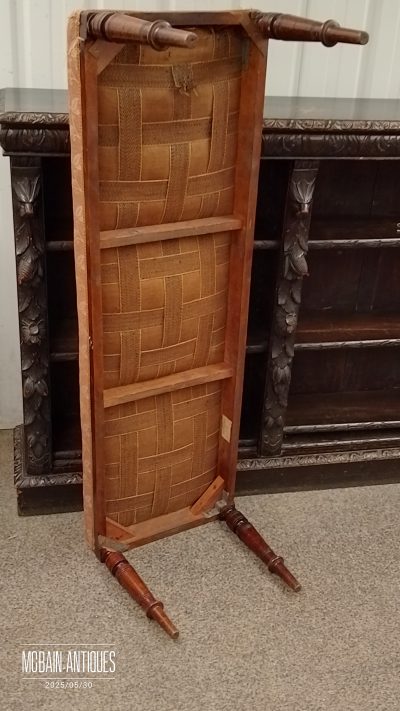 Antique Victorian Window Seat Stool - Image 5