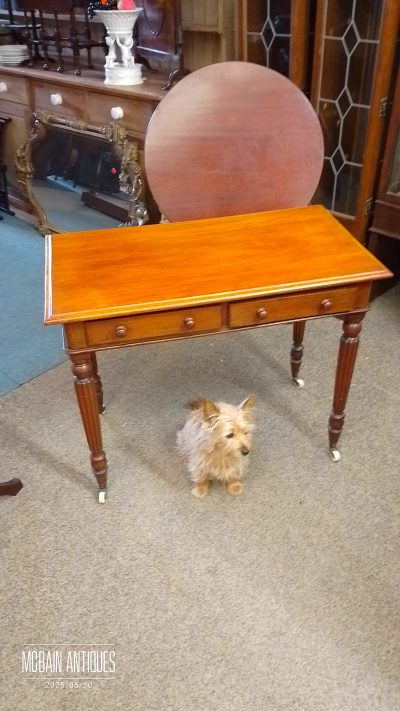 Antique Side Writing Dressing Table - Image 5