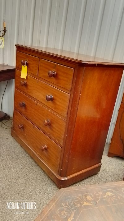Antique Victorian Chest of Drawers - Image 7