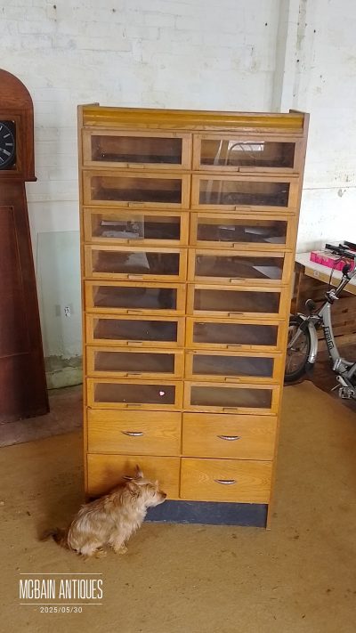 Good 1920's Haberdashery Multi Drawer Cabinet - Image 9