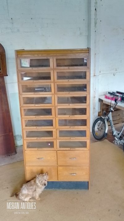 Good 1920's Haberdashery Multi Drawer Cabinet - Image 2