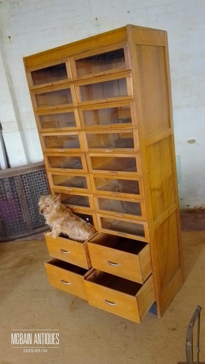 Good 1920's Haberdashery Multi Drawer Cabinet - Image 7