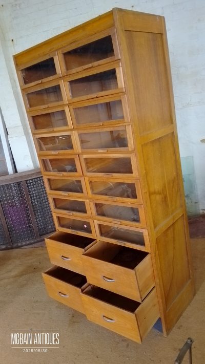 Good 1920's Haberdashery Multi Drawer Cabinet - Image 10