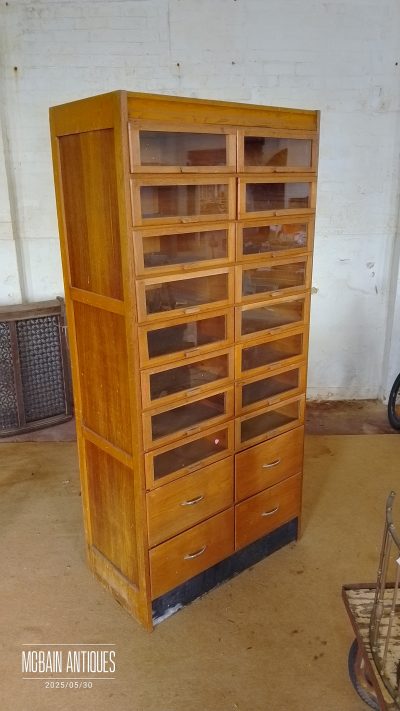 Good 1920's Haberdashery Multi Drawer Cabinet - Image 5