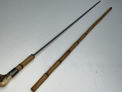 GENTLEMAN’s WALKING STICK SWORD STICK. - Image 17