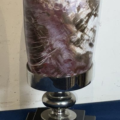Giuliano Tincani Rare Fossilised wood Artform - Image 10
