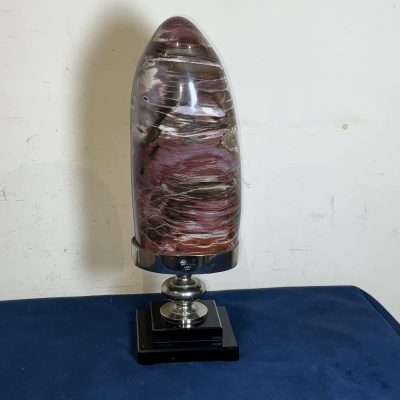 Giuliano Tincani Rare Fossilised wood Artform - Image 12
