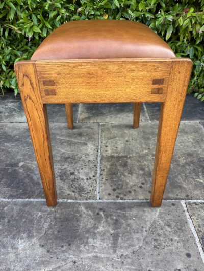 Arts & Crafts Cotswold School Stool - Image 2
