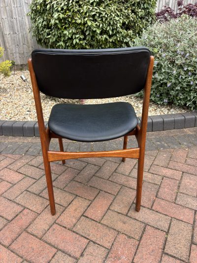 Set of Four Danish Dining Chairs by Erik Buch - Image 5