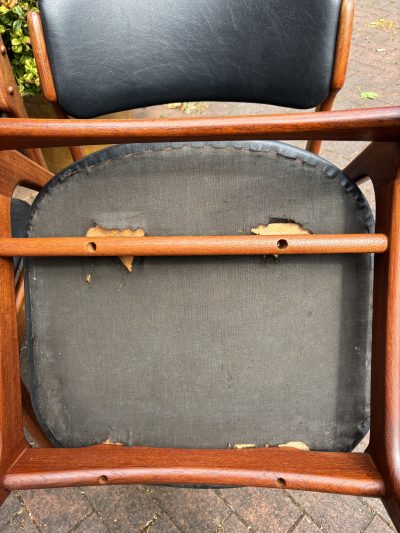 Set of Four Danish Dining Chairs by Erik Buch - Image 9