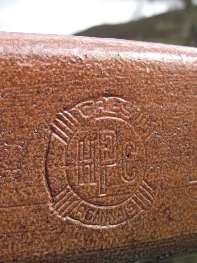 A Pair Of Very Rare And Impressive Decorative Art Deco Large Pottery “gres” Jardinières, Eliminated Side Tables - Image 3