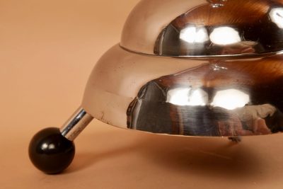 Art Deco Very Stylish Chrome Modernist  Standard Lamp, French Circa 1920-40. - Image 4