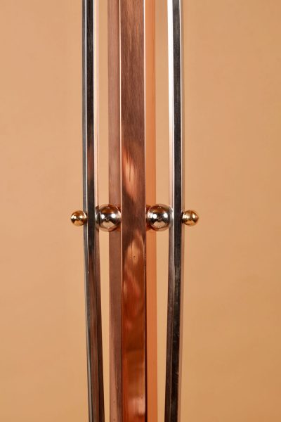 Art Deco Very Stylish Chrome Modernist  Standard Lamp, French Circa 1920-40. - Image 5