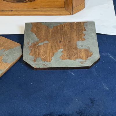 Tea Caddie Satinwood With Shell Inlays Georgian - Image 9