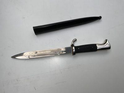 GERMAN LEIBSTANDARTE ADOLPH HITLER CEREMONIAL SS BAYONET - Image 4
