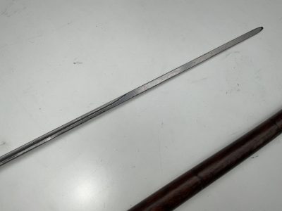 GENTLEMAN’S WALKING STICK SWORD STICK DATED 1930 - Image 15