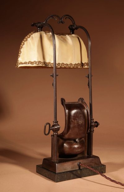 A Very Decorative And Rare Original Art Deco Table Lamp. - Image 6