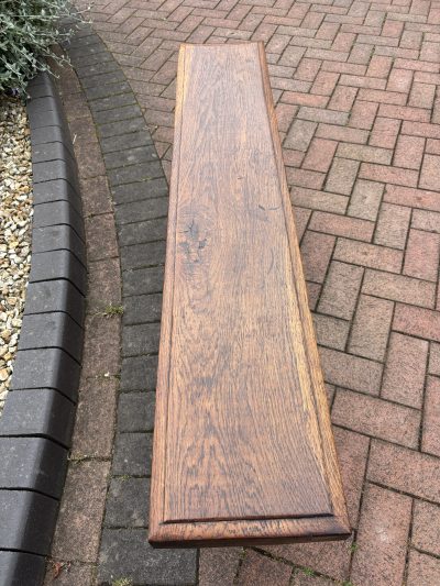 Arts & Crafts Oak Hall Bench - Image 9