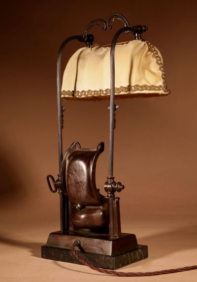 A Very Decorative And Rare Original Art Deco Table Lamp. - Image 7