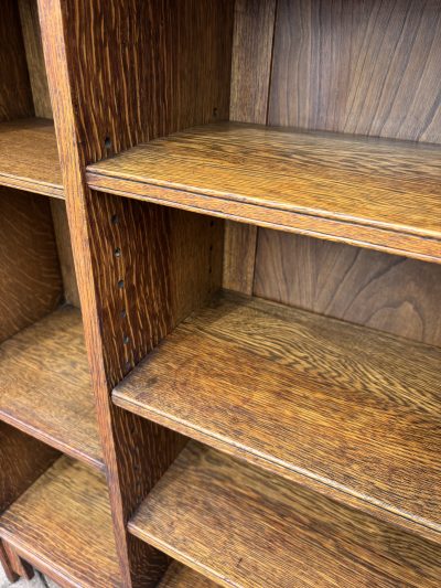 Shapland & Petter Arts & Crafts Oak Bookcase - Image 6