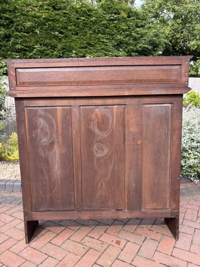 Shapland & Petter Arts & Crafts Oak Bookcase - Image 9