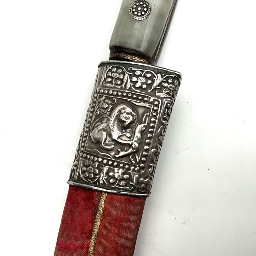 Antique Indo - Persian Islamic Mughal Indian Dagger Pesh Kabz North ...