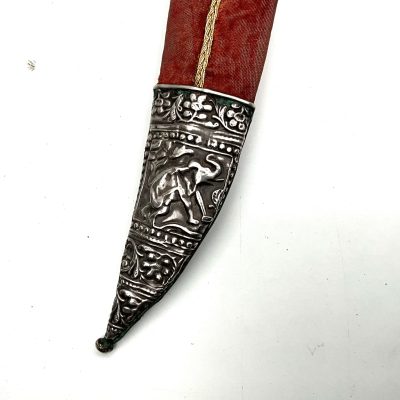 Antique Indo - Persian Islamic Mughal Indian Dagger Pesh Kabz North India 18th Century - Image 5