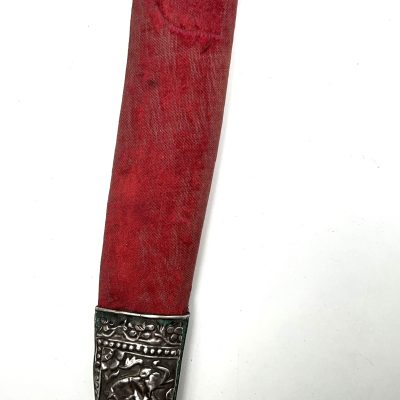 Antique Indo - Persian Islamic Mughal Indian Dagger Pesh Kabz North India 18th Century - Image 9