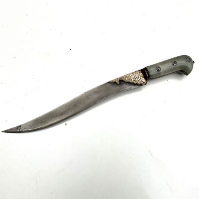 Antique Indo - Persian Islamic Mughal Indian Dagger Pesh Kabz North India 18th Century - Image 12