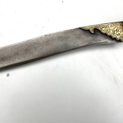 Antique Indo - Persian Islamic Mughal Indian Dagger Pesh Kabz North India 18th Century - Image 16
