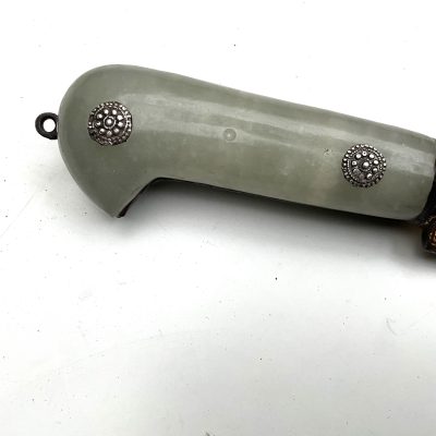 Antique Indo - Persian Islamic Mughal Indian Dagger Pesh Kabz North India 18th Century - Image 20