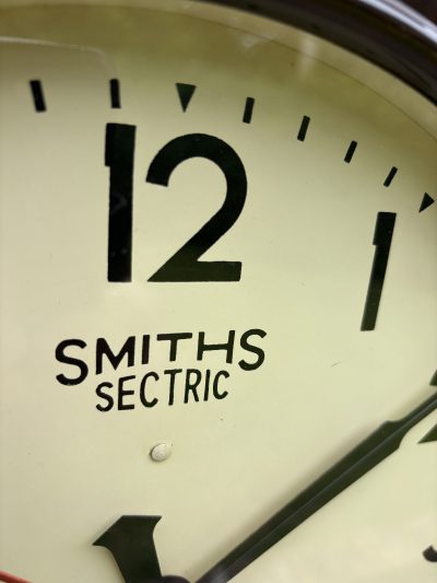 1930s Bakelite Smiths Sectric Wall Clock - Image 2