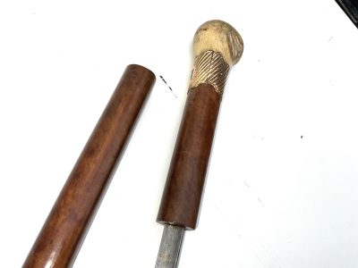 SUPERB GENT’S WALKING STICK SWORD STICK - Image 10