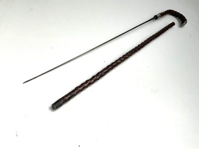 ENGLISH THORN TREE GENTS WALKING/SWORD STICK - Image 12