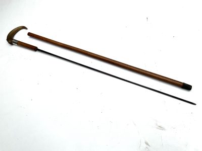 SUPER GENTS WALKING STICK SWORD STICK. - Image 6