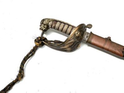 SWORD & SCABBARD ROYAL NAVY OFFICERS GRV - Image 3