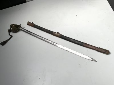 SWORD & SCABBARD ROYAL NAVY OFFICERS GRV - Image 10