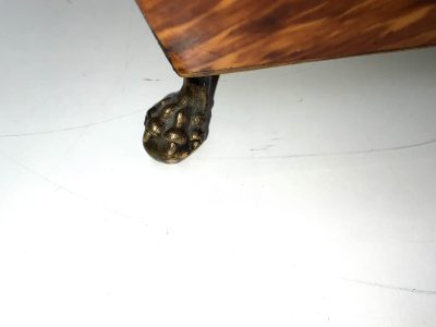 Regency Blonde Tortoise shell Ladies Table top Sewing Box - Image 6