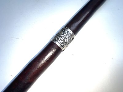 CHERRY WOOD WALKING STICK SWORD STICK - Image 5