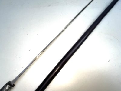 CHERRY WOOD WALKING STICK SWORD STICK - Image 12
