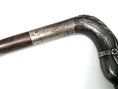 The finest gentleman’s walking stick sword stick with silver horses head handle - Image 4