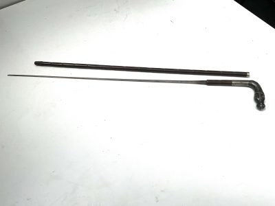 The finest gentleman’s walking stick sword stick with silver horses head handle - Image 10