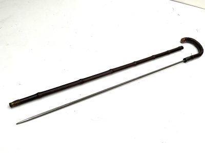 GENTLEMAN'S WALKING STICK SWORD STICK LX17 - Image 14