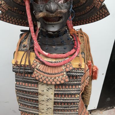Authentic Edo Japanese Antique SAMURAI ARMOUR & KABUTO EDO PERIOD - Image 3