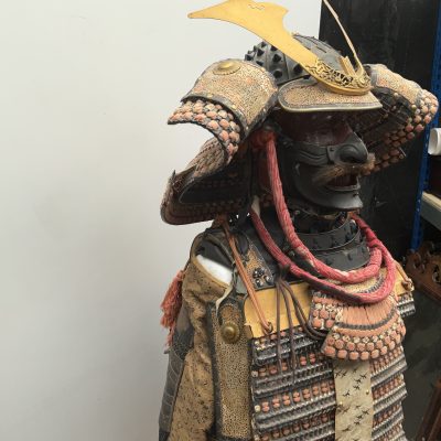 Authentic Edo Japanese Antique SAMURAI ARMOUR & KABUTO EDO PERIOD - Image 7