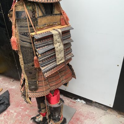 Authentic Edo Japanese Antique SAMURAI ARMOUR & KABUTO EDO PERIOD - Image 14